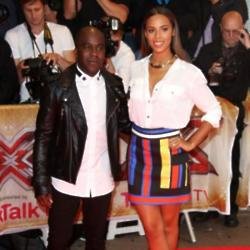 Melvin Odoom and Rochelle Humes