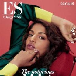 M.I.A on ES Magazine cover