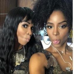 Michelle Williams and Kelly Rowland [Instagram]