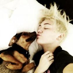Miley Cyrus and Happy 