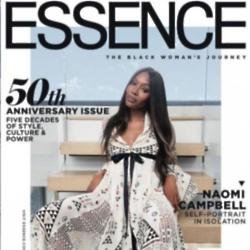 Naomi Campbell's Essence cover