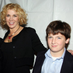 Natasha Richardson has been remembered by her son Daniel (right) 15 years on from her tragic death