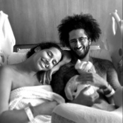 Nessa Diab welcomes first baby with Colin Kaepernick (C) Nessa Diab/Instagram