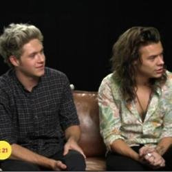 Niall Horan and Harry Styles on ITV's 'Lorraine'