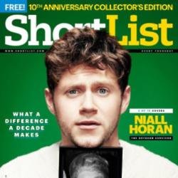 Niall Horan on the cover of Shortlist magazine