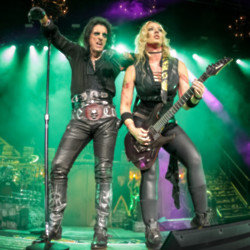 Alice Cooper and Nita Strauss join forces on 'Winner Takes All'