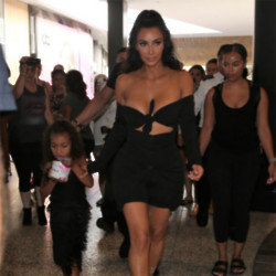 Kim Kardashian West and North