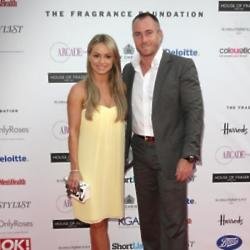 Ola and James Jordan at The Fragrance Foundation Awards