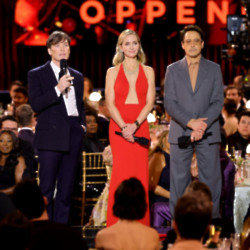 Oppenheimer's Cillian Murphy, Emily Blunt, and Robert Downey Jr at the SAG Awards