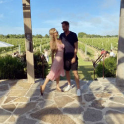 Paris Hilton and Carter Reum (c) Instagram