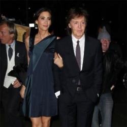Paul McCartney with wife Nancy Shevell