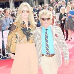 Penny Lancaster and Sir Rod Stewart 