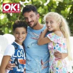 Peter, Junior and Princess Andre in OK! magazine