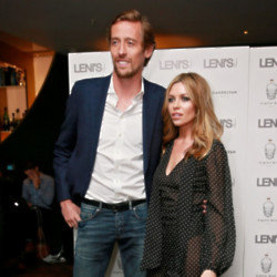 Peter Crouch and Abbey Clancy