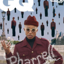 Pharrell Williams on the cover of GQ