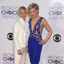 Ellen DeGeneres with wife Portia de Rossi