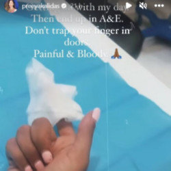Preeya Kalidas rushed to hospital with 'painful and bloody' injury - Instagram-PreeyaKalidas