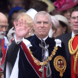 Prince Andrew took part in the coronation photographs