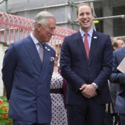 Prince Charles and Prince William 