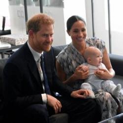 Prince Harry, Duchess Meghan and Archie 