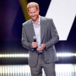 Prince Harry headed to an awards show in Las Vegas after returning to the US following his flying visit to London