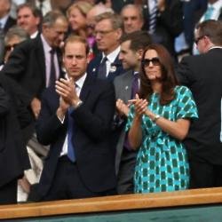 The Duke and Duchess of Cambridge at Wimbledon
