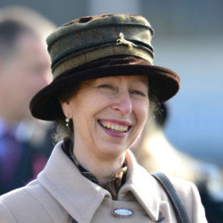 Princess Anne skipped the service due to a cold