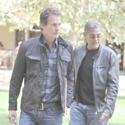 Randy Gerber and George Clooney