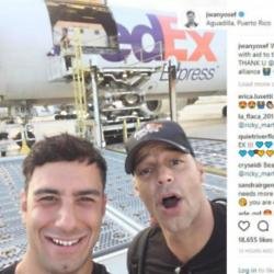 Ricky Martin and Jwan Yosef (c) Jwan Yosef/Instagram