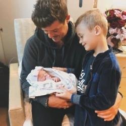 Robin Thicke and children (c) Instagram 