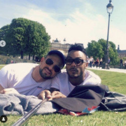 Robin Windsor's ex-boyfriend Marcus Collins has told how the world has become 'a lot less sparkly' following his death - Instagram-MarcusCollins
