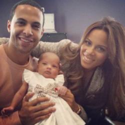 Rochelle Humes with Marvin and Alaia-Mai
