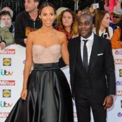Rochelle Humes with Melvin Odoom
