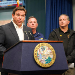 Ron DeSantis has claimed that Donald Trump will be a 'lame duck' in the White House