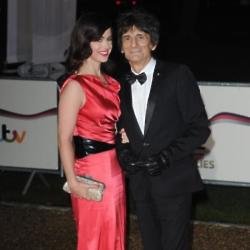 Sally Humphries and Ronnie Wood
