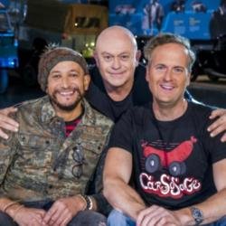 Ross Kemp with Tim Shaw and Fuzz Townshend 