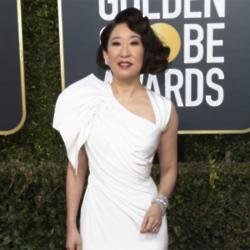 Sandra Oh at the Golden Globes
