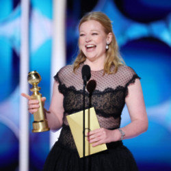 Sarah Snook at the Golden Globe Awards
