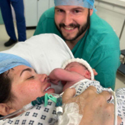 Scarlett Moffatt has given birth to her first child
