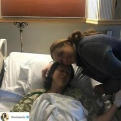 Shannen Doherty in hospital (c) Instagram/Shannen Doherty