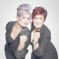 Sharon and Kelly Osbourne promote Race for Life