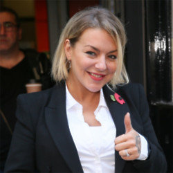 Sheridan Smith has sparked speculation she has found love again