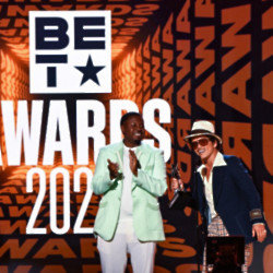 Silk Sonic won Album of the Year at the 2022 BET Awards