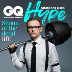 Simon Pegg covers GQ Hype