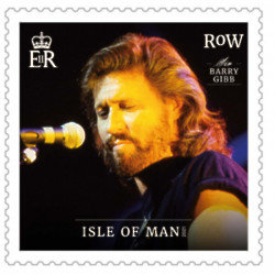 Sir Barry Gibb Royal Mail stamp