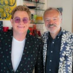 Sir Elton John and Graham Norton