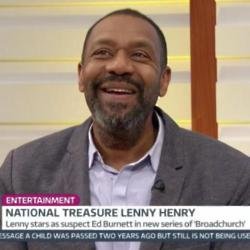 Sir Lenny Henry on Good Morning Britain 