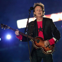 Sir Paul McCartney talks to his guitars