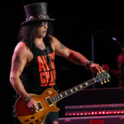 Slash has been working on a new Guns N' Roses album
