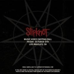 Slipknot casting call